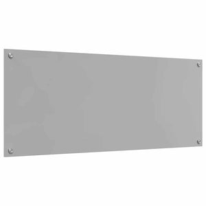 Küchenrückwand Hellgrau 120x50cm, 2er-Set
