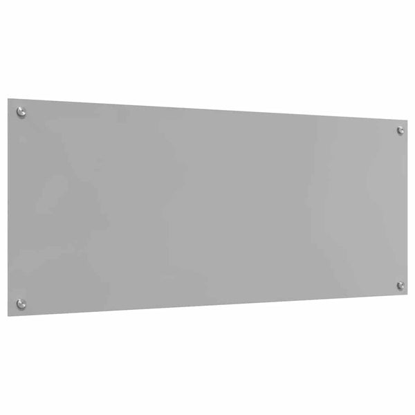 Küchenrückwand Hellgrau 120x50cm, 2er-Set