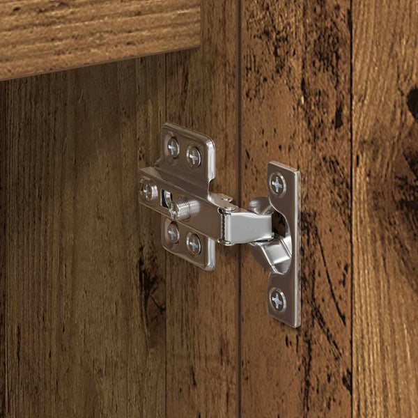 vidaXL Sideboards 2 pcs Reclaimed Wood 60 x 35 x 70 cm Engineered Wood