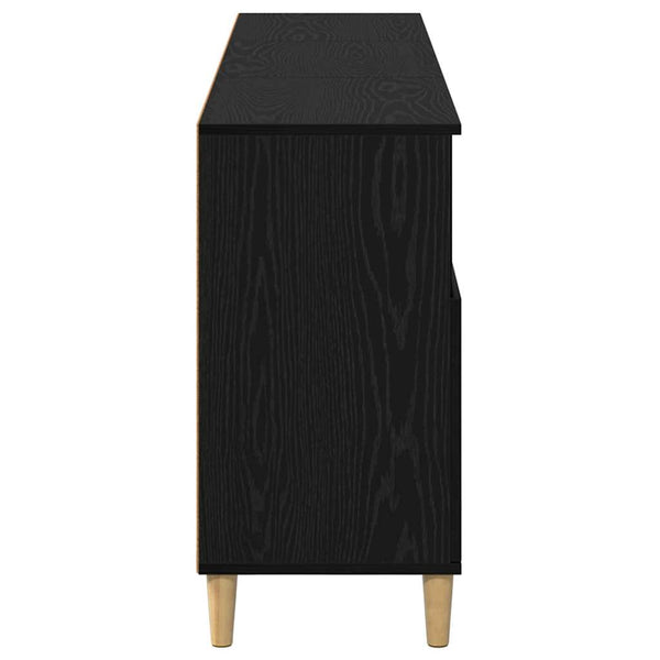 vidaXL Sideboards 3 pcs Black Oak Look 60 x 35 x 70 cm