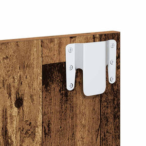 vidaXL Headboard with Cabinet with Drawers 3 pcs Reclaimed Wood Engineered Wood