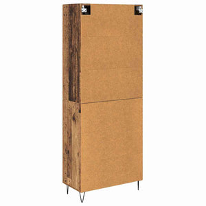 vidaXL Highboard with Drawers 2 pcs Reclaimed Wood Engineered Wood