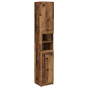 vidaXL Bathroom Furniture Set with Drawers 5 pcs Reclaimed Wood Engineered Wood