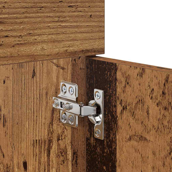 vidaXL Bathroom Cabinet Reclaimed Wood 100 x 38.5 x 46 cm Engineered Wood