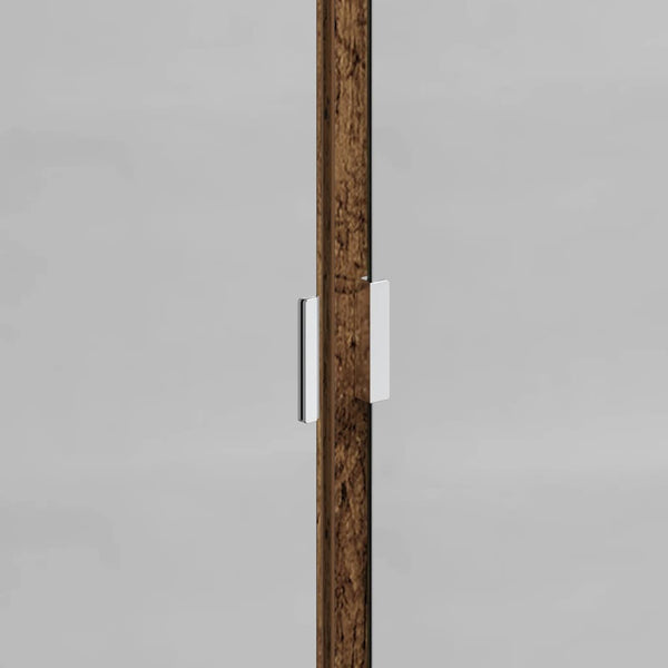 vidaXL Bathroom Cabinet Set with Shelf and Door Reclaimed Wood Engineered Wood