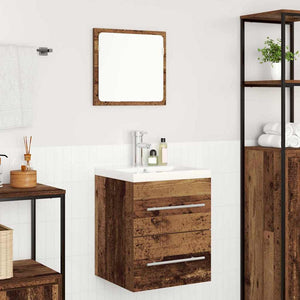 vidaXL Bathroom Cabinet with Drawers Brown 42 x 39 x 52 cm