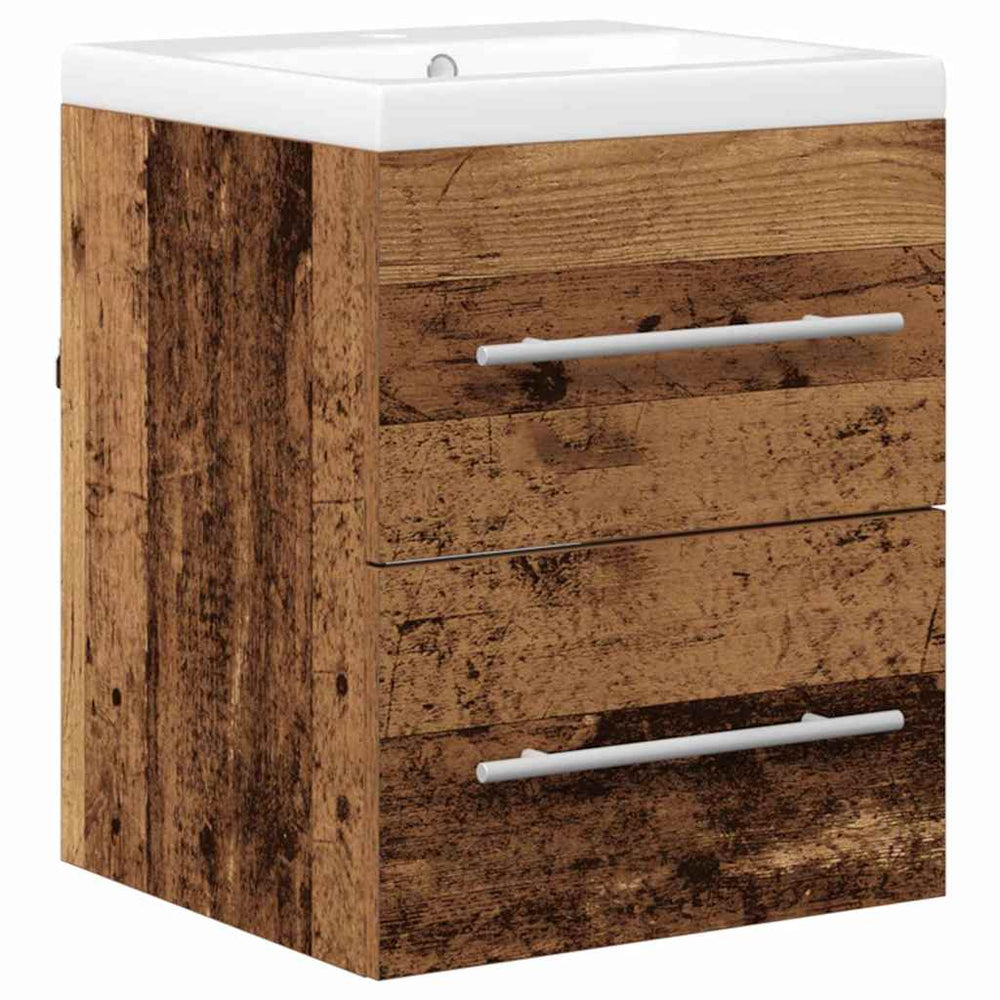 vidaXL Bathroom Cabinet with Drawers Brown 42 x 39 x 52 cm