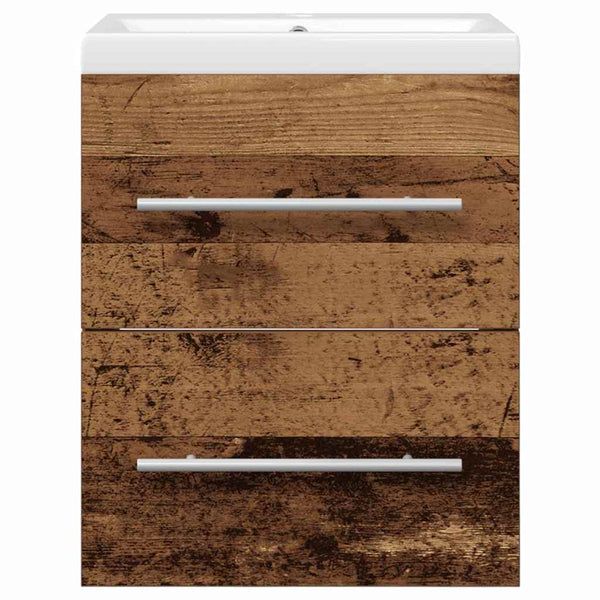vidaXL Bathroom Cabinet with Drawers Brown 42 x 39 x 52 cm