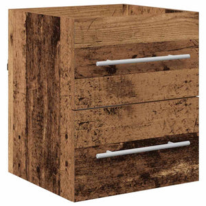 vidaXL Bathroom Cabinet with Drawers Reclaimed Wood 41 x 38.5 x 48 cm