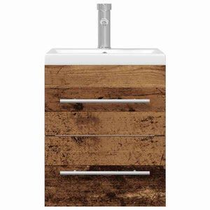 vidaXL Bathroom Cabinet with Drawers Reclaimed Wood 41 x 38.5 x 48 cm