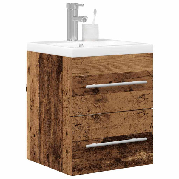 vidaXL Bathroom Cabinet with Drawers Reclaimed Wood 41 x 38.5 x 48 cm