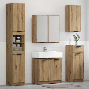 Badezimmerschrank Set Artisan Eiche 3-teilig