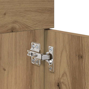 Wandmontierter Badezimmerschrank Artisan-Eiche 100 cm