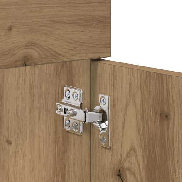 Wandmontierter Badezimmerschrank Artisan-Eiche 100 cm