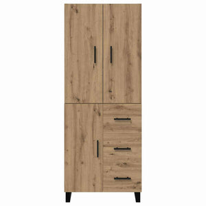 Highboard Artisan-Eiche mit Schubladen, 180 cm