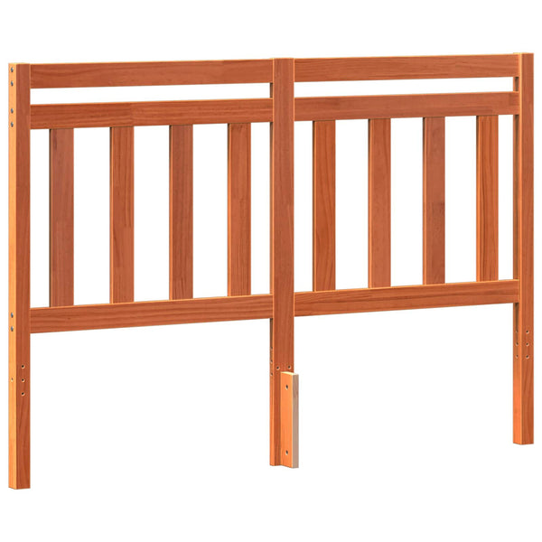 vidaXL Headboard with Headboard Wax Brown 155.5 x 100 cm