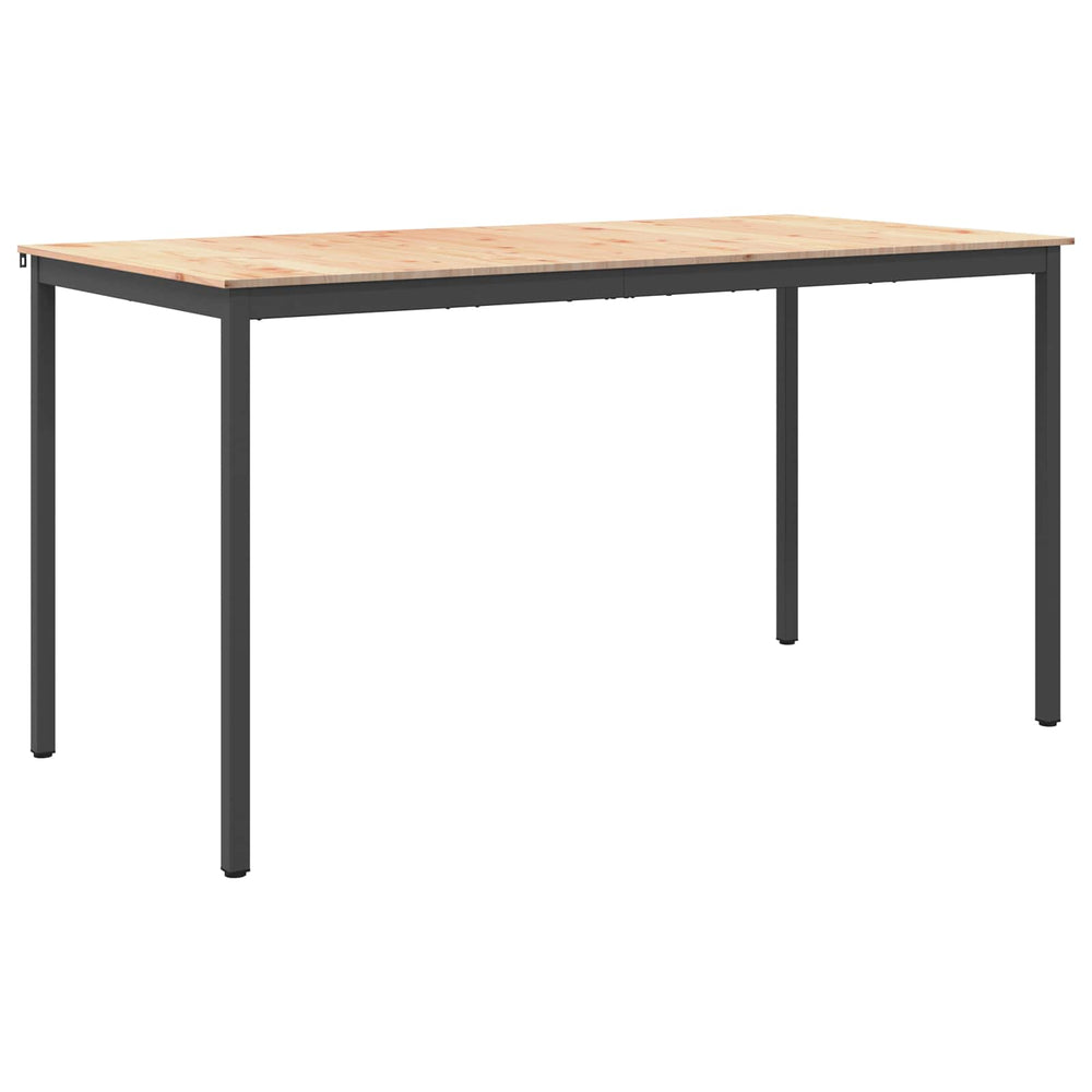 Massiver Kiefer Bartisch, 200 cm
