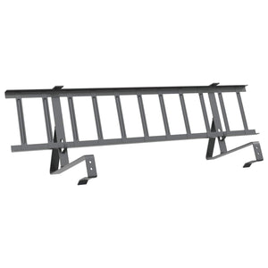vidaXL Roof Snow Guard Anthracite 100 x 29.5 x 34.5 cm Steel