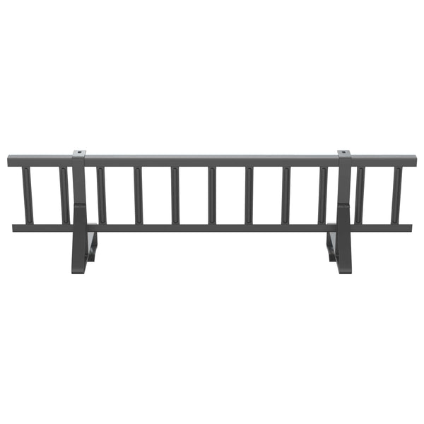 vidaXL Roof Snow Guard Anthracite 100 x 29.5 x 34.5 cm Steel