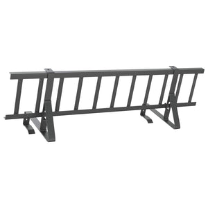 vidaXL Roof Snow Guard Anthracite 300 x 29.5 x 34.5 cm Steel