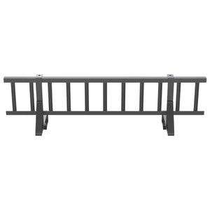 vidaXL Roof Snow Guard Anthracite 300 x 29.5 x 34.5 cm Steel