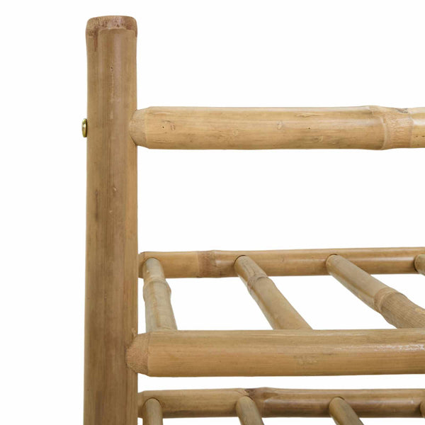 vidaXL Wine Rack Natural 32.5 x 29.5 x 72 cm Bamboo
