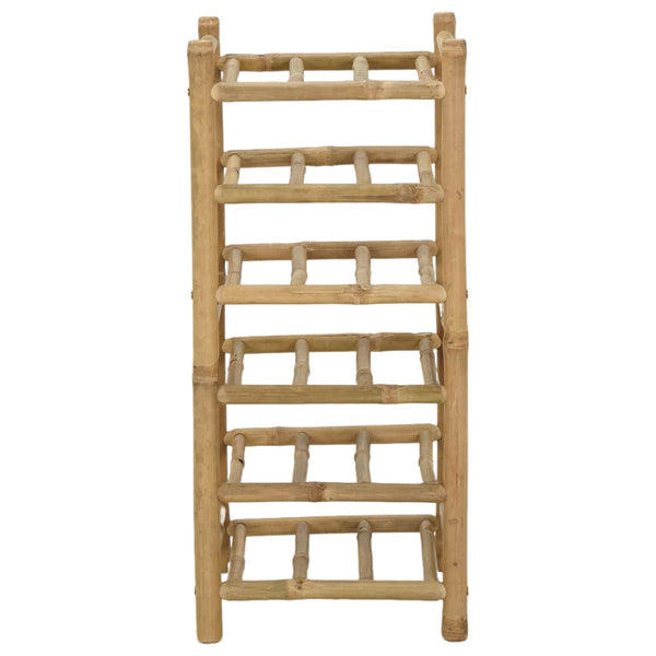 vidaXL Wine Rack Natural 32.5 x 29.5 x 72 cm Bamboo