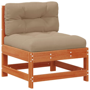 vidaXL Garden Lounge Set 10 pcs Honey Brown Solid Pine Wood