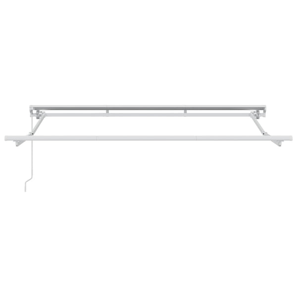 Gelbe, manuelle einziehbare Markise, 3 x 2,5 m