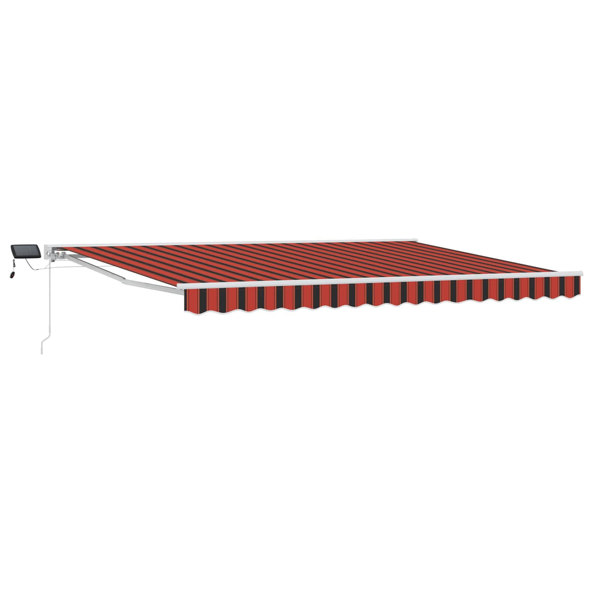 vidaXL Manual Awning Frame with LEDs 5 x 3 m