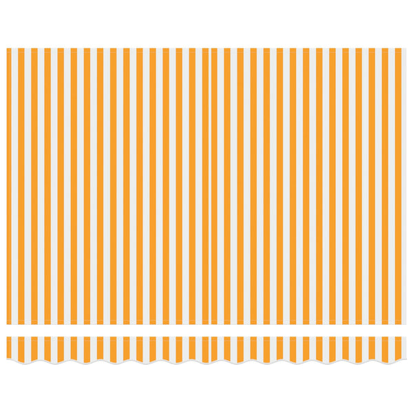 vidaXL Manual Awning Frame with LEDs Yellow, White, Anthracite 3 x 2 m