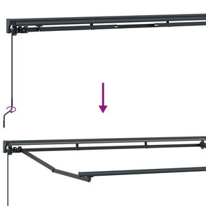 Manuelle LED-Markise 4x2m