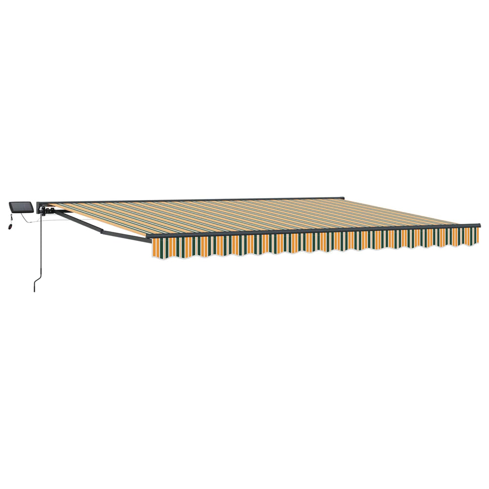 Manuelle Markise mit LED 4x3 m