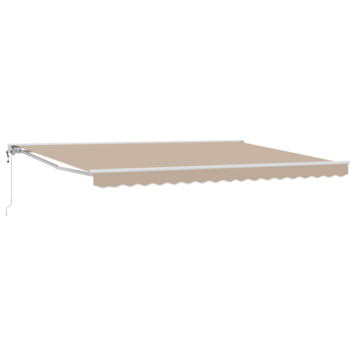Elektrische Markise, ausziehbar, 4x3m, Beige