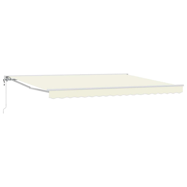 Elektrische Ausziehbare Markise Creme 4,5x3,5m