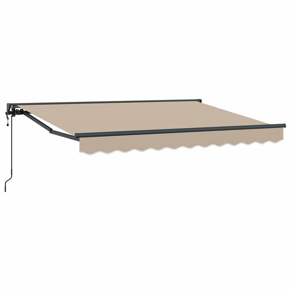 Elektrische Markise Beige 2,5x2m