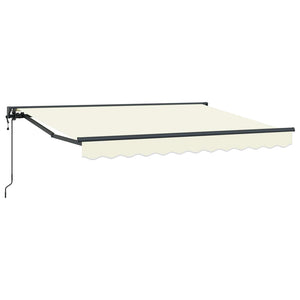 Elektrische Ausziehbare Markise Creme 3x2 m