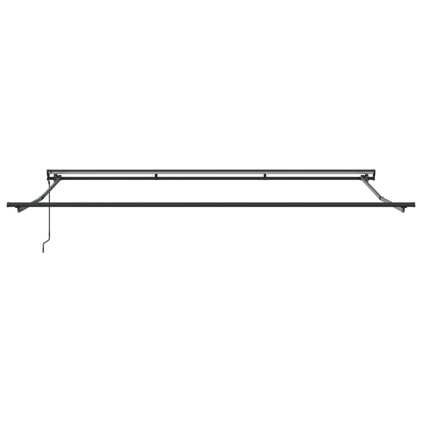 vidaXL Electric Retractable Awning Green, White, Anthracite 5 x 3.5 m