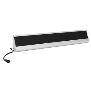 Elektrische Markise, Ausziehbar, 3,5x2m, Hellgrau/Weiß