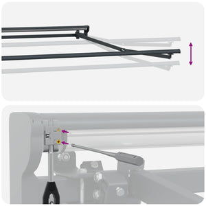 vidaXL Electric Retractable Awning Beige and Anthracite 4 x 3 m