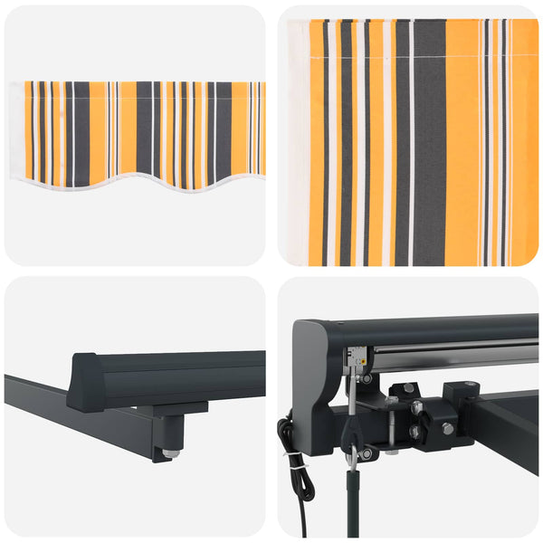 Elektrische Markise 5x3 m, ausziehbar