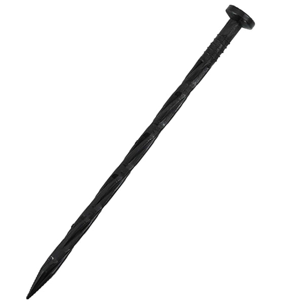 vidaXL Lawn Edging Black 4000 x 4 x 5 cm Plastic