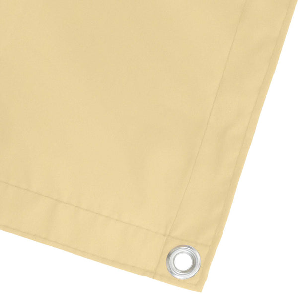 vidaXL Balcony Privacy Screen Sand 110 x 200 cm Oxford Fabric