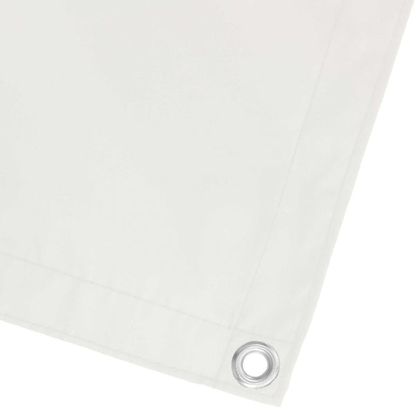 vidaXL Balcony Privacy Screen White 100 x 400 cm Oxford Fabric