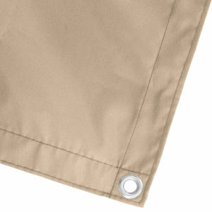 vidaXL Balcony Privacy Screen Beige 120 x 200 cm