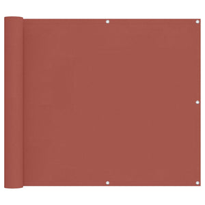 vidaXL Balcony Privacy Screen Terracotta 100 x 300 cm Oxford Fabric