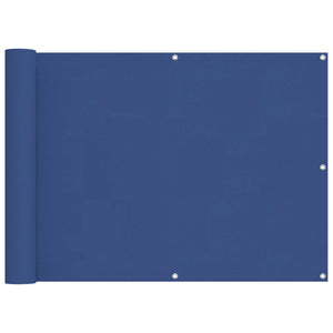Blauer Balkonsichtschutz 75x200 cm
