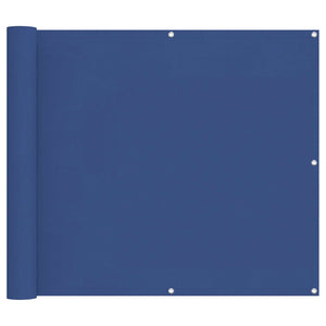 Balkonsichtschutz Blau 90x200cm Oxford-Gewebe