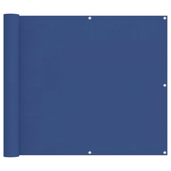 Balkonsichtschutz Blau 100x700cm Oxford-Gewebe