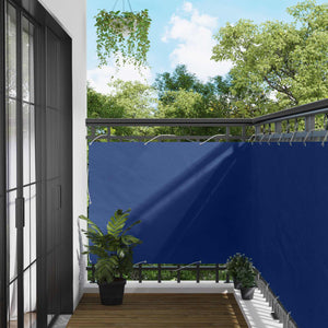 Blauer Balkonsichtschutz 110x200cm